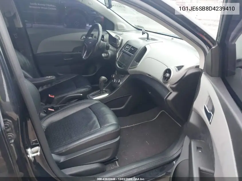1G1JE6SB8D4239410 2013 Chevrolet Sonic Ltz Auto