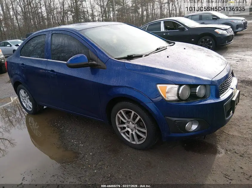 1G1JC5SH5D4136935 2013 Chevrolet Sonic Lt Auto