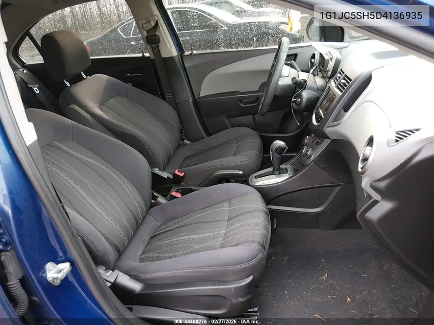 1G1JC5SH5D4136935 2013 Chevrolet Sonic Lt Auto