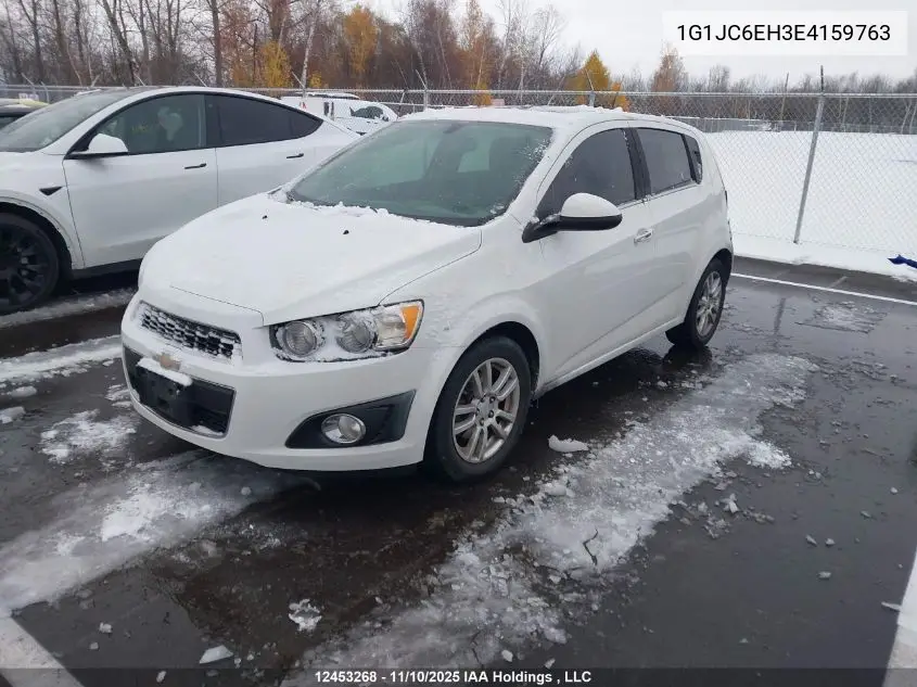 1G1JC6EH3E4159763 2014 Chevrolet Sonic Lt
