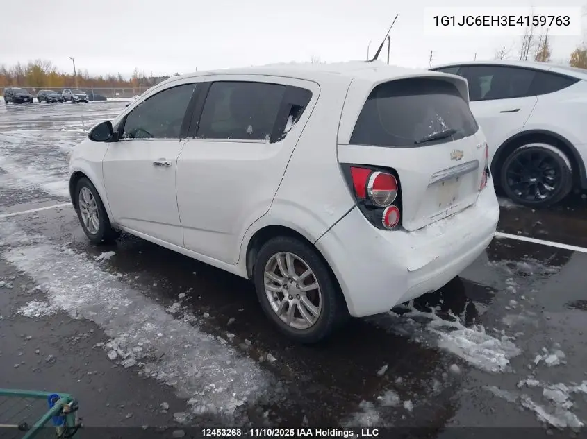 1G1JC6EH3E4159763 2014 Chevrolet Sonic Lt
