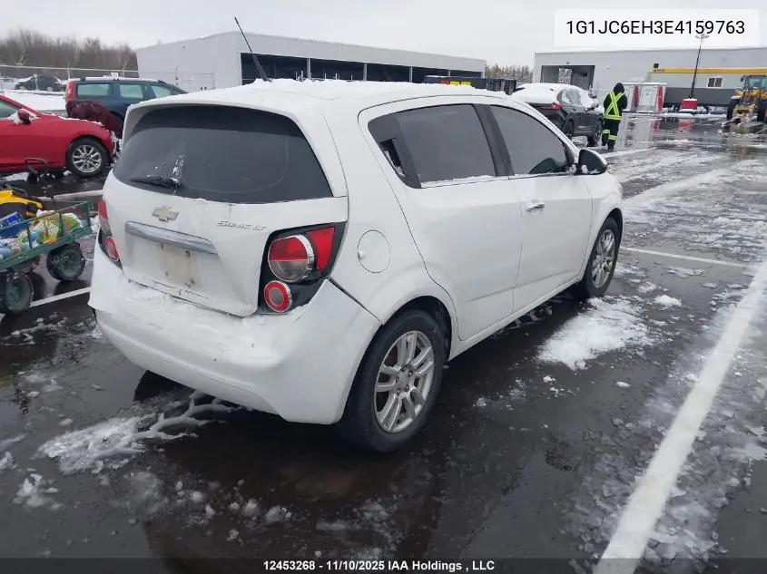 1G1JC6EH3E4159763 2014 Chevrolet Sonic Lt