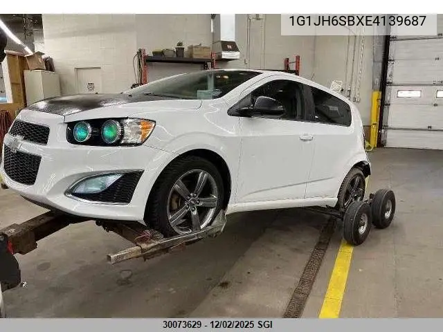 1G1JH6SBXE4139687 2014 Chevrolet Sonic Rs