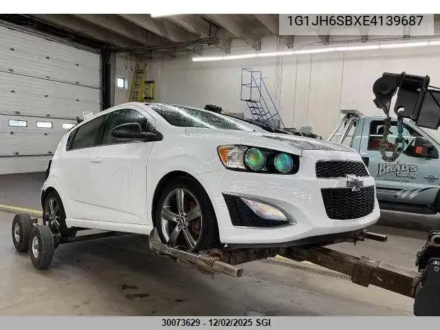1G1JH6SBXE4139687 2014 Chevrolet Sonic Rs