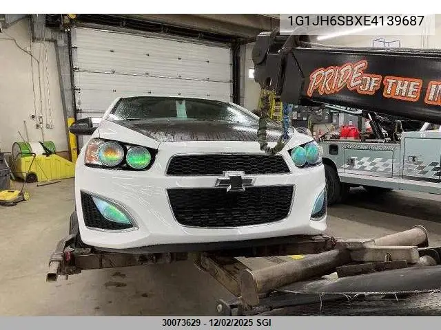 1G1JH6SBXE4139687 2014 Chevrolet Sonic Rs
