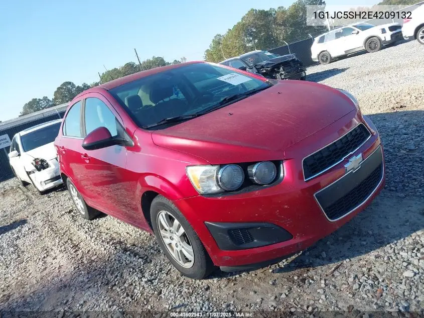 1G1JC5SH2E4209132 2014 Chevrolet Sonic Lt Auto