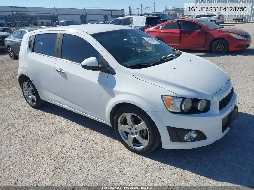 1G1JE6SB1E4128750 2014 Chevrolet Sonic Ltz Auto