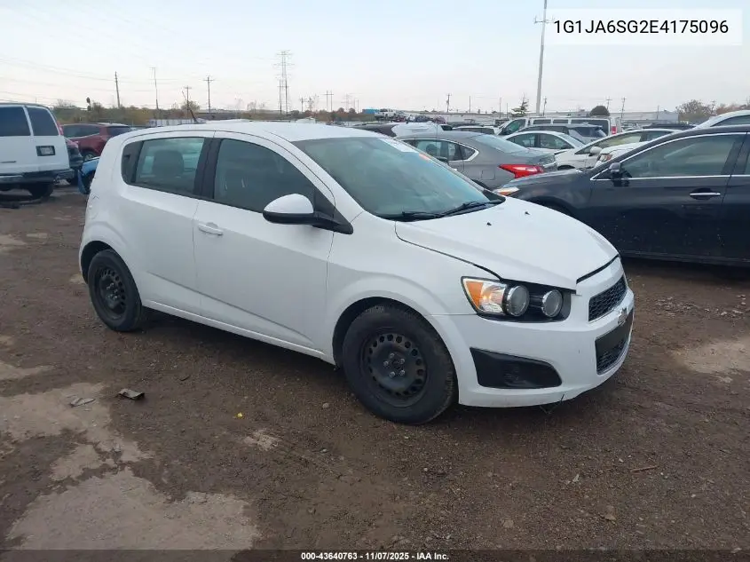 1G1JA6SG2E4175096 2014 Chevrolet Sonic Ls Auto
