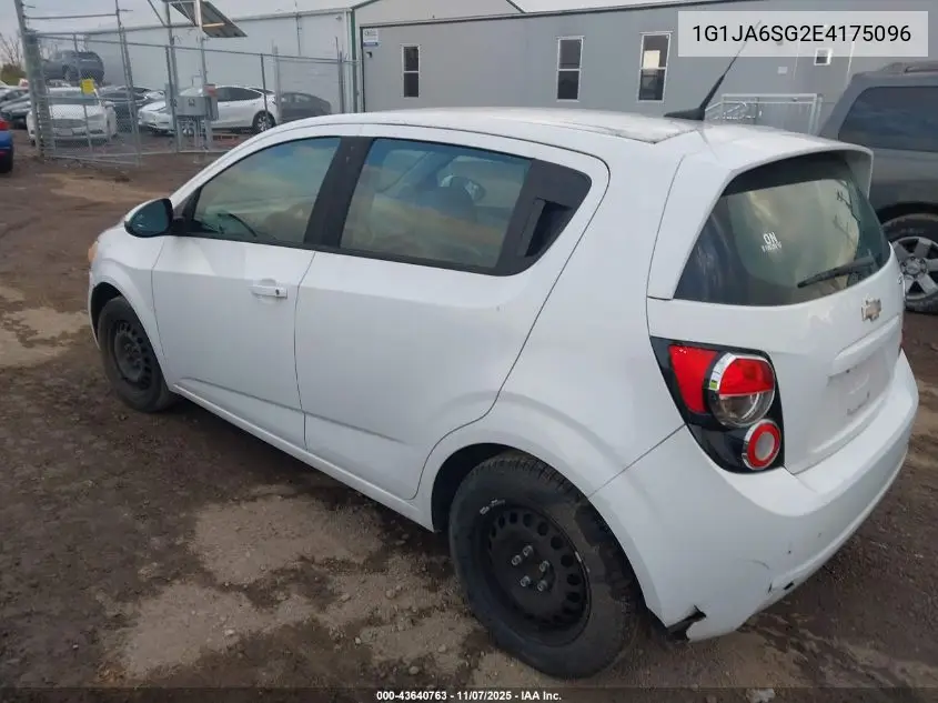 1G1JA6SG2E4175096 2014 Chevrolet Sonic Ls Auto