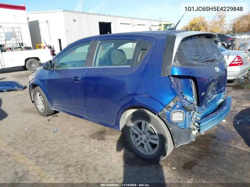 1G1JC6SH5E4229848 2014 Chevrolet Sonic Lt Auto