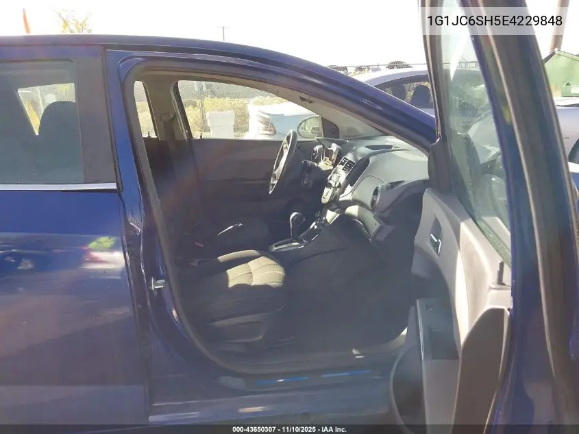 1G1JC6SH5E4229848 2014 Chevrolet Sonic Lt Auto