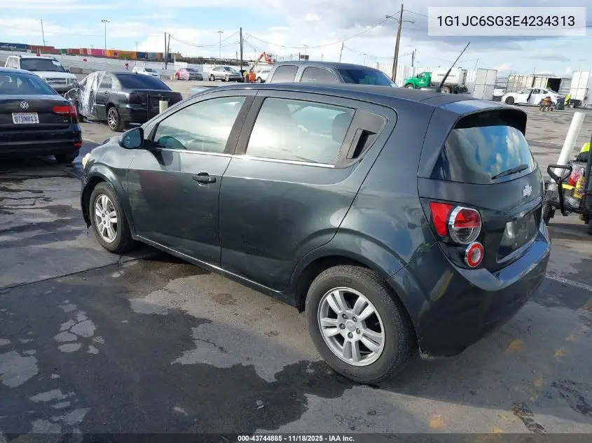1G1JC6SG3E4234313 2014 Chevrolet Sonic Lt Auto