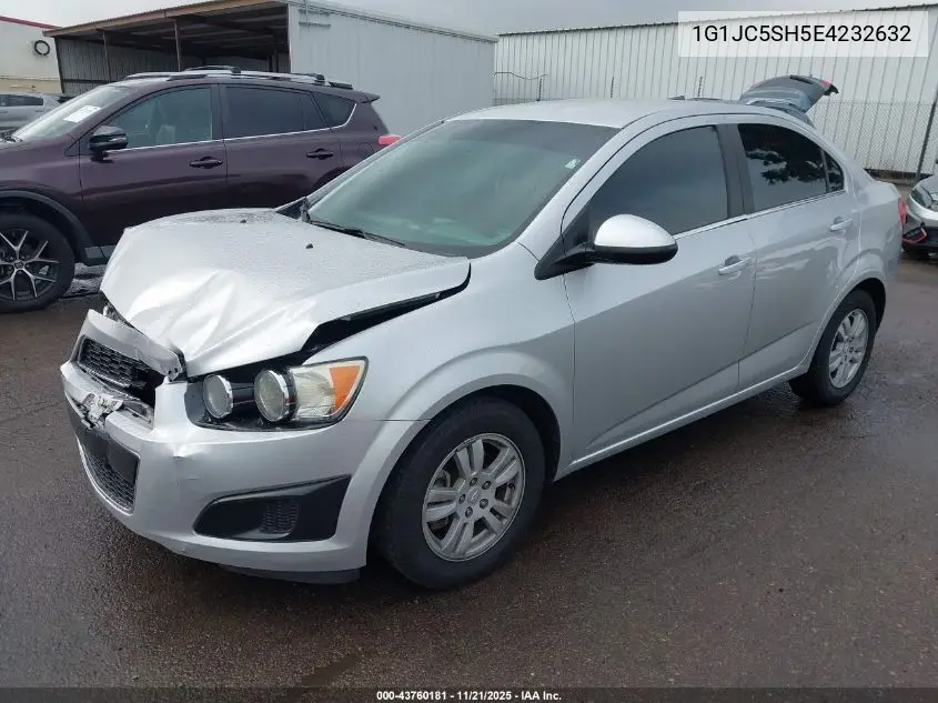 1G1JC5SH5E4232632 2014 Chevrolet Sonic Lt Auto