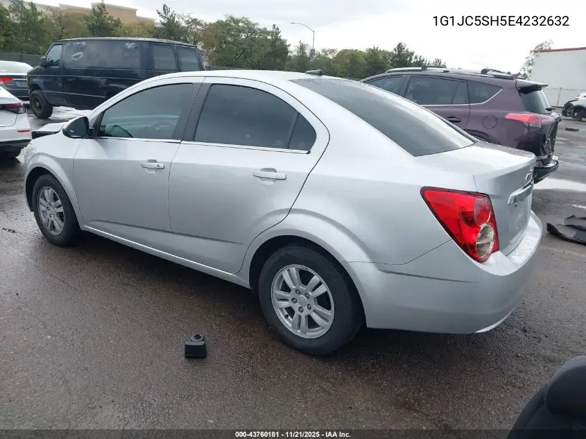 1G1JC5SH5E4232632 2014 Chevrolet Sonic Lt Auto