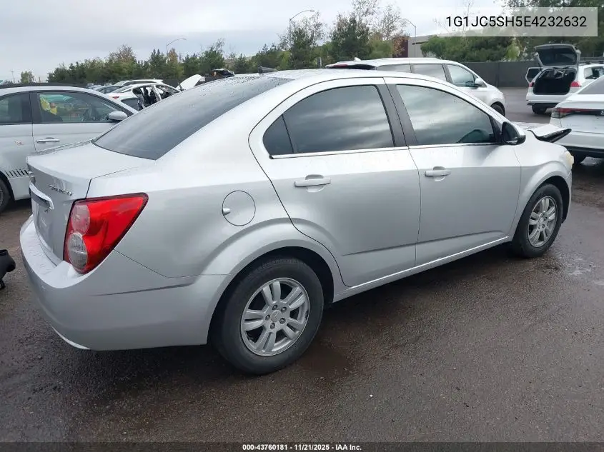 1G1JC5SH5E4232632 2014 Chevrolet Sonic Lt Auto