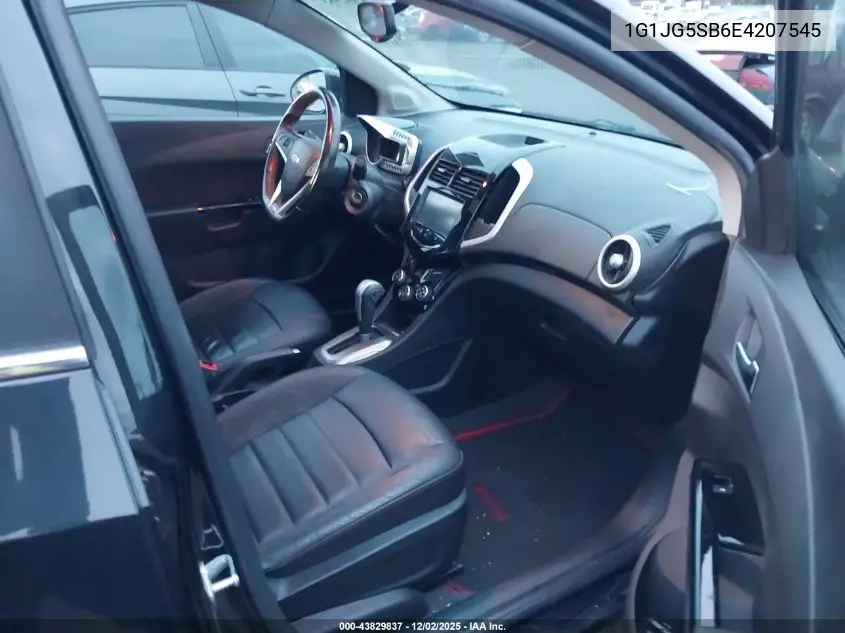1G1JG5SB6E4207545 2014 Chevrolet Sonic Rs Auto