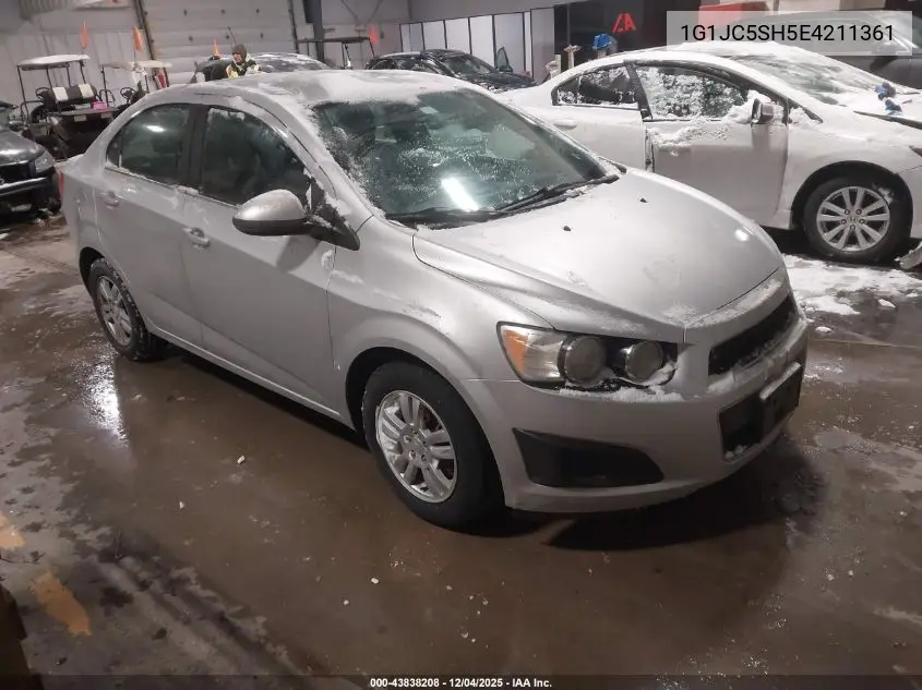 1G1JC5SH5E4211361 2014 Chevrolet Sonic Lt Auto