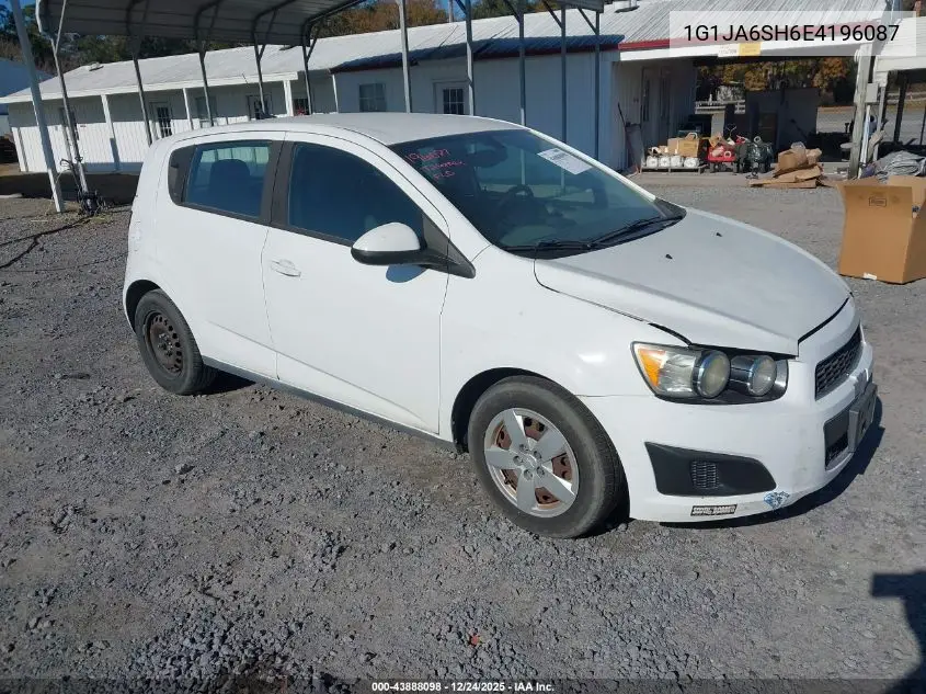 1G1JA6SH6E4196087 2014 Chevrolet Sonic Ls Auto
