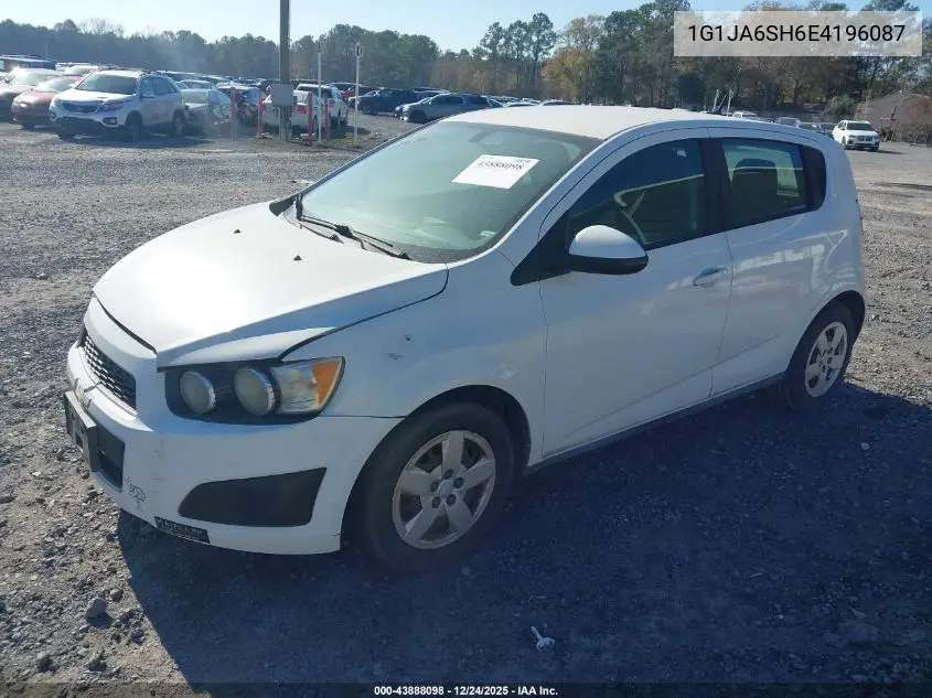 1G1JA6SH6E4196087 2014 Chevrolet Sonic Ls Auto