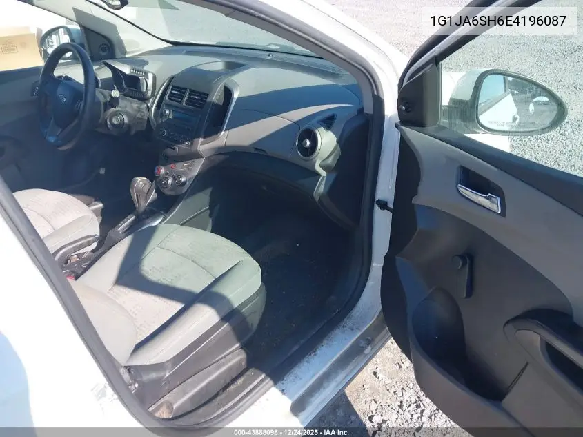 1G1JA6SH6E4196087 2014 Chevrolet Sonic Ls Auto
