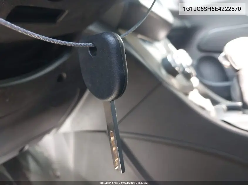 1G1JC6SH6E4222570 2014 Chevrolet Sonic Lt Auto