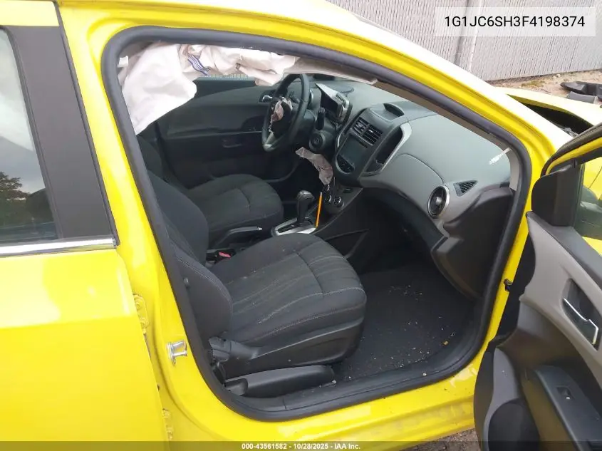 1G1JC6SH3F4198374 2015 Chevrolet Sonic Lt Auto
