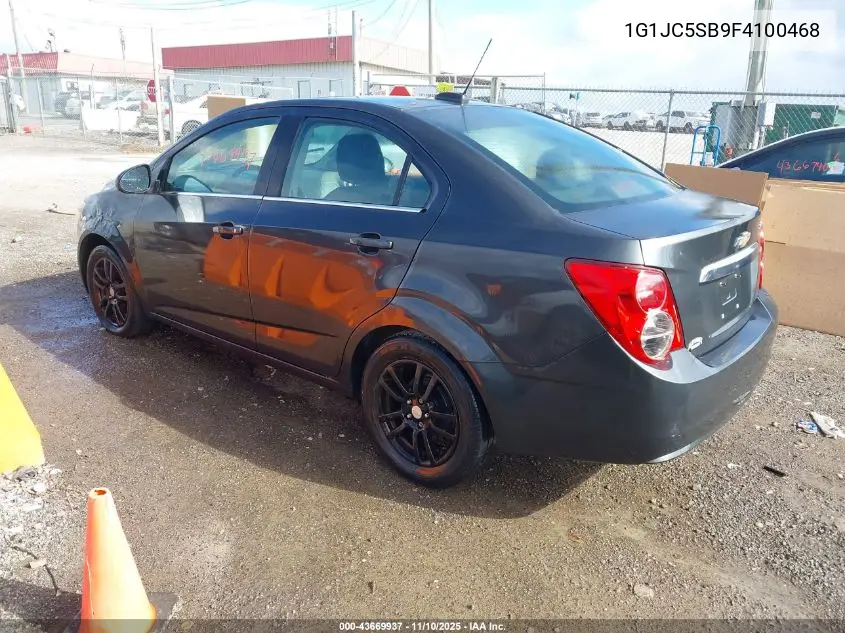 1G1JC5SB9F4100468 2015 Chevrolet Sonic Lt Auto