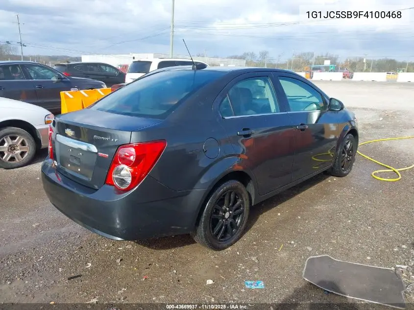 1G1JC5SB9F4100468 2015 Chevrolet Sonic Lt Auto