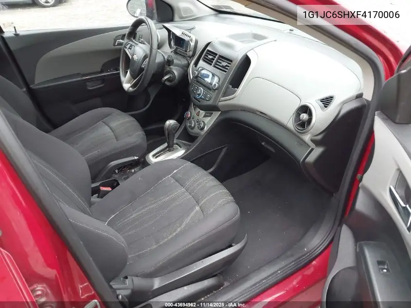 1G1JC6SHXF4170006 2015 Chevrolet Sonic Lt Auto