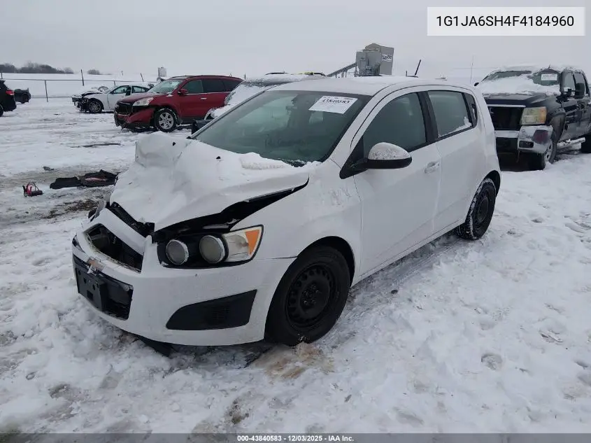 1G1JA6SH4F4184960 2015 Chevrolet Sonic Ls Auto