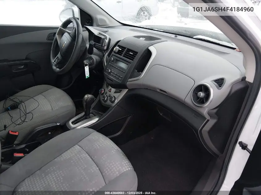 1G1JA6SH4F4184960 2015 Chevrolet Sonic Ls Auto