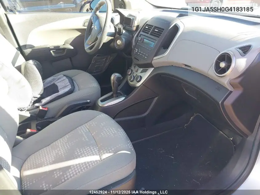 1G1JA5SH0G4183185 2016 Chevrolet Sonic Ls Auto