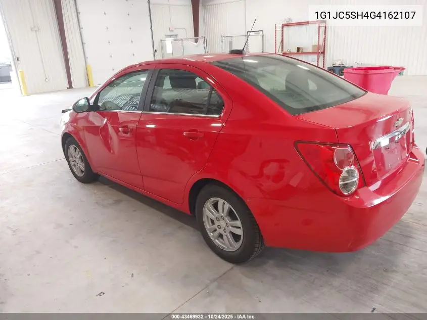 1G1JC5SH4G4162107 2016 Chevrolet Sonic Lt Auto