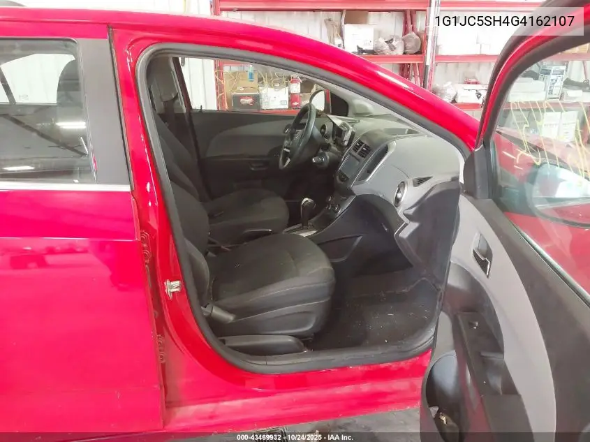 1G1JC5SH4G4162107 2016 Chevrolet Sonic Lt Auto