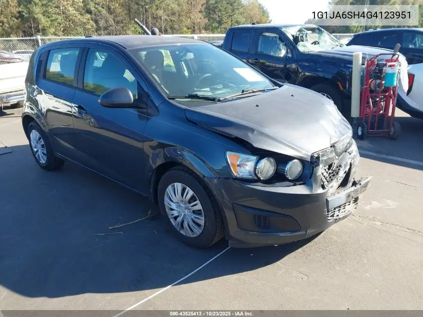 1G1JA6SH4G4123951 2016 Chevrolet Sonic Ls Auto