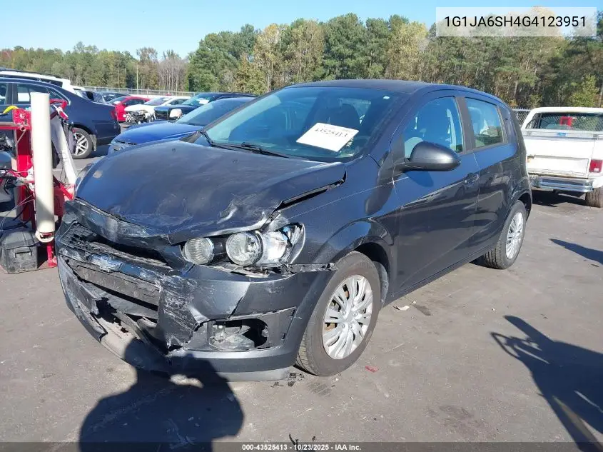 1G1JA6SH4G4123951 2016 Chevrolet Sonic Ls Auto