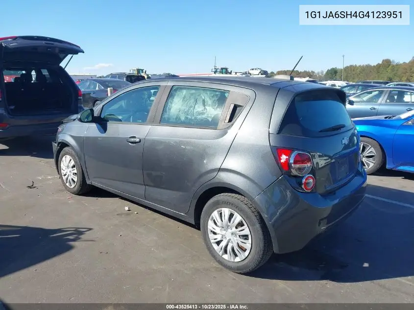 1G1JA6SH4G4123951 2016 Chevrolet Sonic Ls Auto