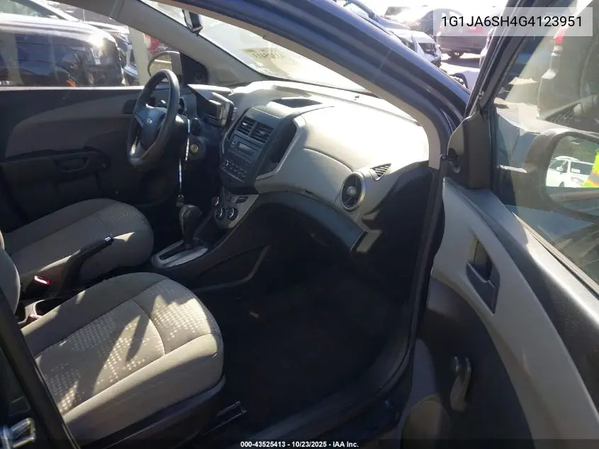 1G1JA6SH4G4123951 2016 Chevrolet Sonic Ls Auto