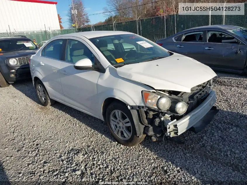 1G1JC5SH5G4128273 2016 Chevrolet Sonic Lt Auto