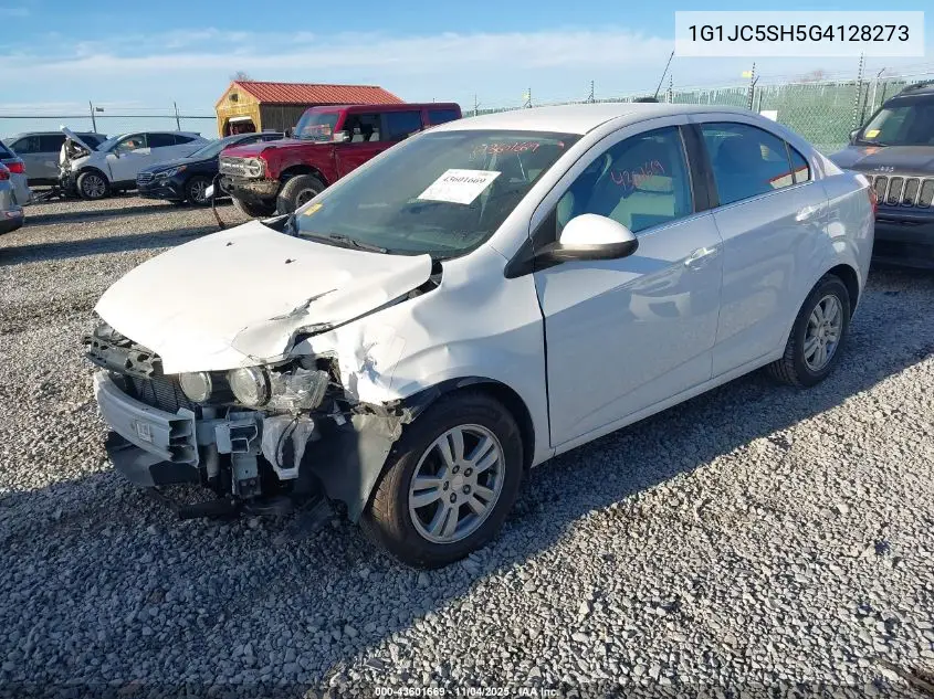 1G1JC5SH5G4128273 2016 Chevrolet Sonic Lt Auto