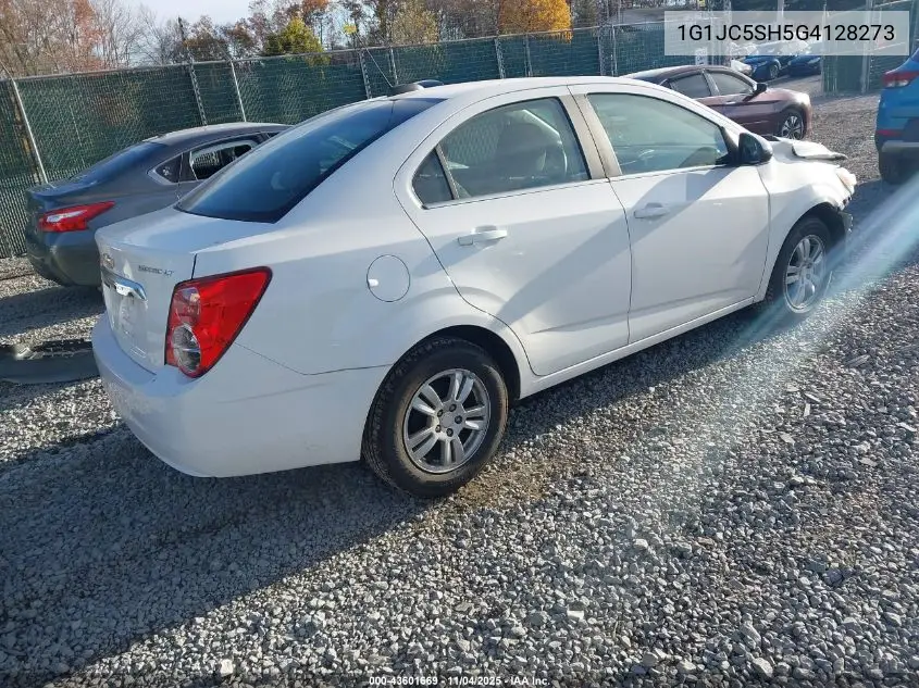 1G1JC5SH5G4128273 2016 Chevrolet Sonic Lt Auto