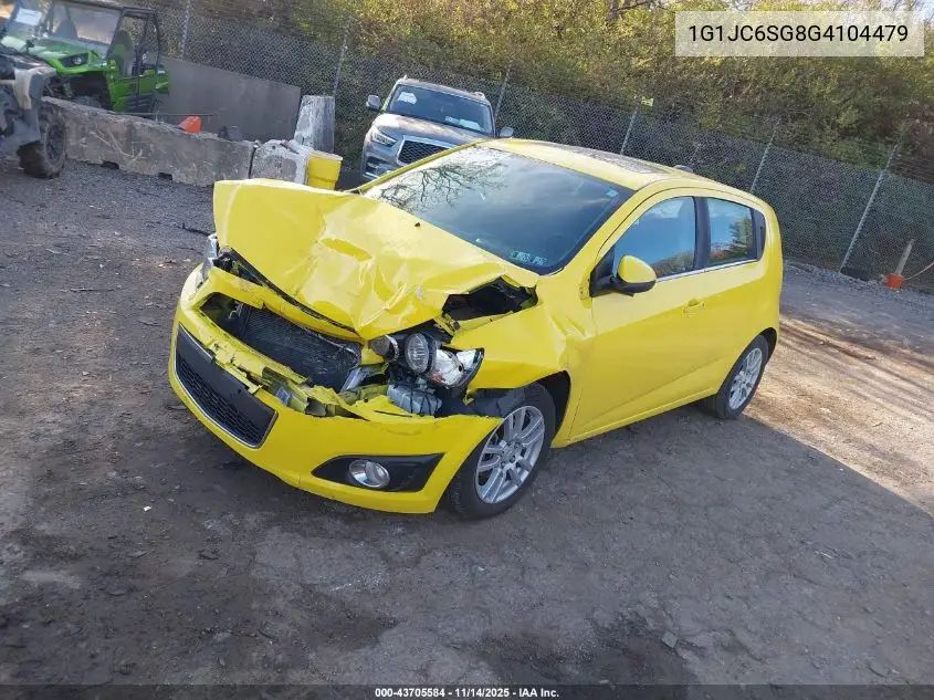 1G1JC6SG8G4104479 2016 Chevrolet Sonic Lt Auto