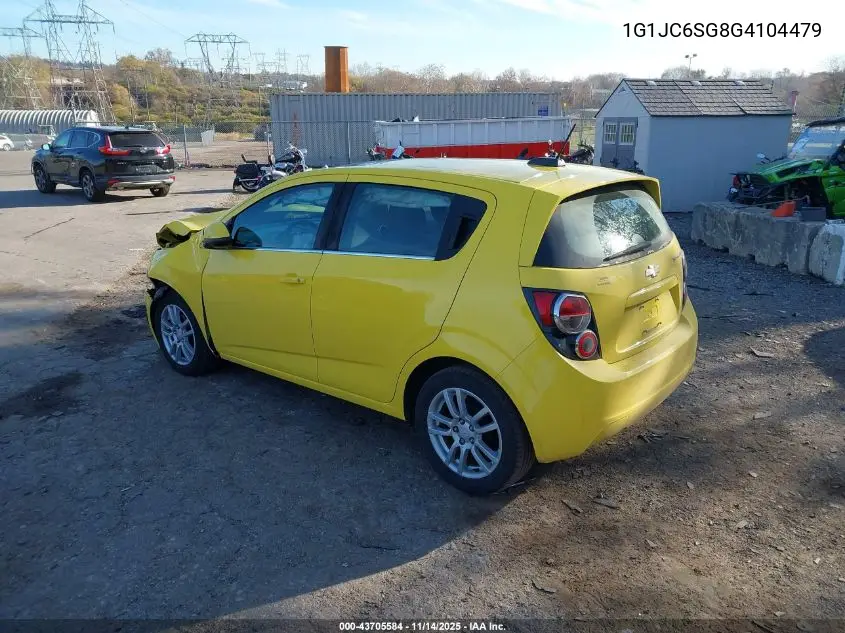 1G1JC6SG8G4104479 2016 Chevrolet Sonic Lt Auto