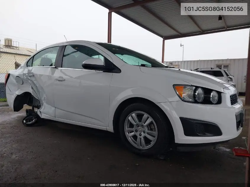 1G1JC5SG8G4152056 2016 Chevrolet Sonic Lt Auto