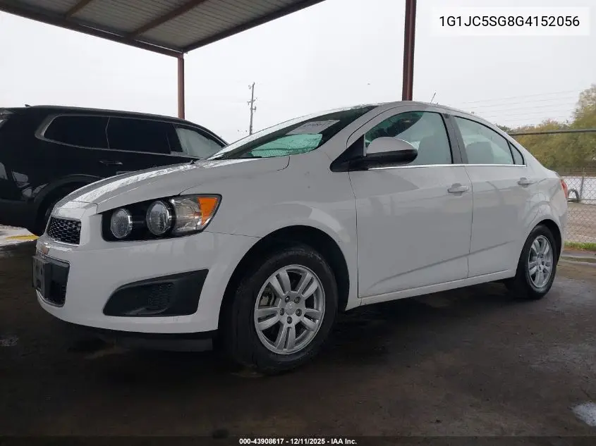1G1JC5SG8G4152056 2016 Chevrolet Sonic Lt Auto