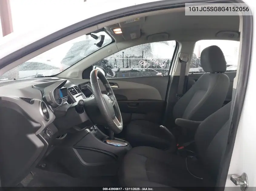 1G1JC5SG8G4152056 2016 Chevrolet Sonic Lt Auto