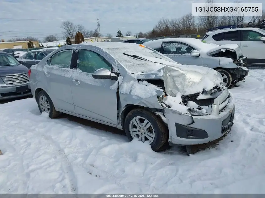 1G1JC5SHXG4165755 2016 Chevrolet Sonic Lt Auto