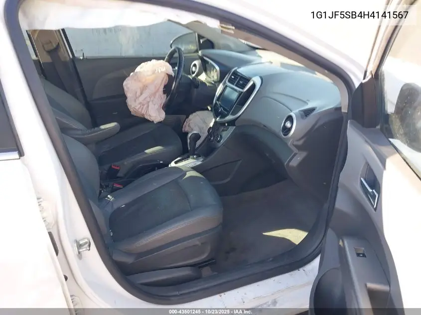1G1JF5SB4H4141567 2017 Chevrolet Sonic Premier Auto