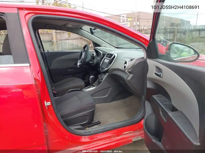 1G1JD5SH2H4108691 2017 Chevrolet Sonic Lt Auto