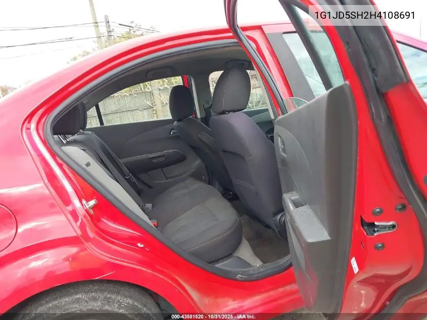 1G1JD5SH2H4108691 2017 Chevrolet Sonic Lt Auto